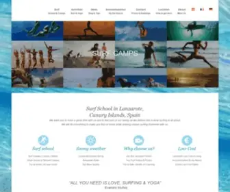 Lanzasurf.com(Las Palmas) Screenshot