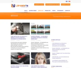 Lanzateya.com(Lanzateya Artículos Archivos) Screenshot