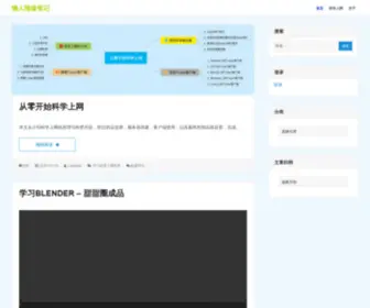 Laobaitu.xyz(懒人随缘笔记) Screenshot