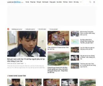 Laocaionline.com(Lào Cai Online) Screenshot