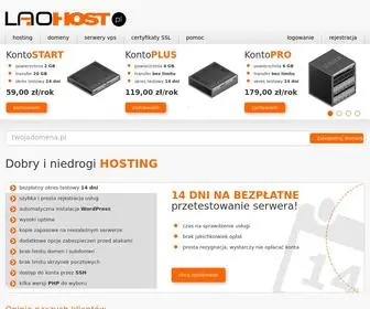 Laohost.pl(Najtańszy hosting WWW) Screenshot