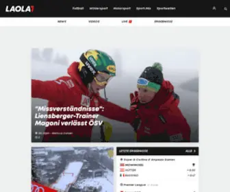 Laola1.at(Sportnachrichten, LIVE-Ticker, Streams und Videos) Screenshot