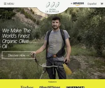 Laolivilla.com(Organic Olive Oil Producer from Andalucia) Screenshot