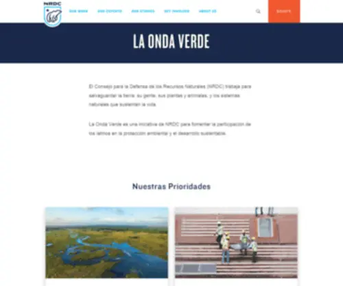Laondaverde.org(NRDC) Screenshot