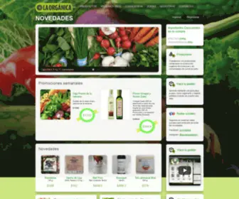 Laorganicadelivery.com.ar(PS|La Orgánica Novedades) Screenshot