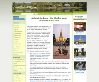 Laos-Guide-999.com(A Guide to Laos) Screenshot