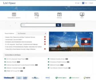 Laospace.org(LAO Space) Screenshot