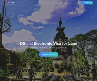 Laosvisas.org(Laos Online) Screenshot