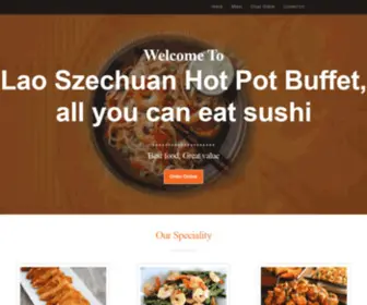 Laoszechuanhotpot.com(Lao Szechuan Hot Pot Buffet) Screenshot