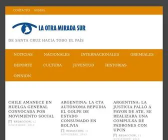 Laotramiradasur.com.ar(La Otra Mirada Sur) Screenshot