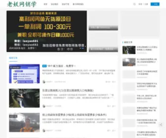 Laoyao8.com(老妖网销学) Screenshot