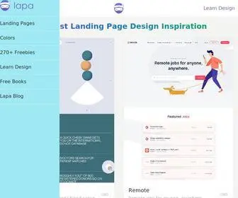 Lapa.ninja(The best landing page design inspiration from around the web. Lapa Ninja) Screenshot