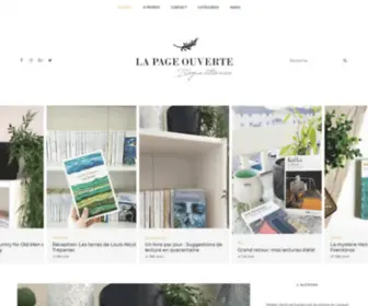 Lapageouverte.com(La Page Ouverte) Screenshot