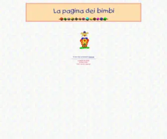 Lapaginadeibimbi.com(La pagina dei bimbi) Screenshot