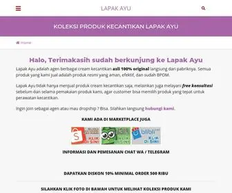 Lapakayu.com(KOLEKSI PRODUK KECANTIKAN LAPAK AYU) Screenshot