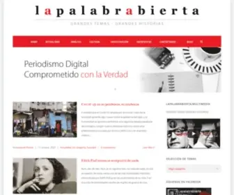 Lapalabrabierta.com(Home) Screenshot