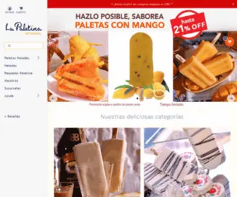 Lapaletina.com(La Paletina Artesanal) Screenshot