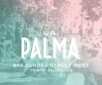 Lapalma.ca(La Palma Toronto) Screenshot