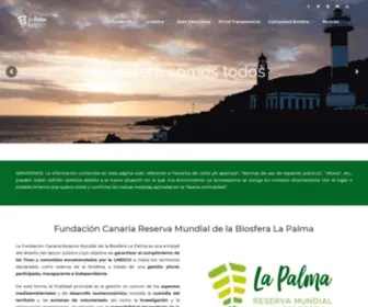 Lapalmabiosfera.es(La Palma Biosfera) Screenshot