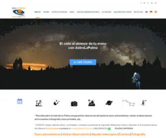 Lapalmastars.com(Tours astronómicos) Screenshot