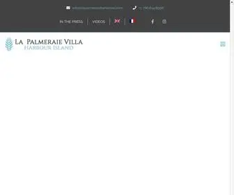 Lapalmeraiebahamas.com(La Palmeraie oceanfront villa) Screenshot