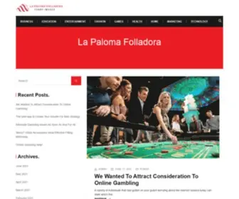 Lapalomafolladora.com(La Paloma Folladora) Screenshot