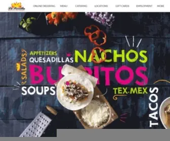Laparrilla.com(La Parrilla Mexican Restaurant) Screenshot