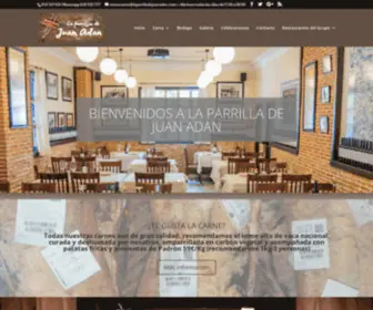 Laparrilladejuanadan.com(La Parrilla de Juan Adán) Screenshot