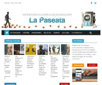 Lapaseata.net(La Paseata) Screenshot