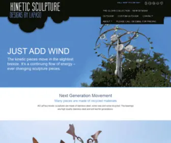 Lapaso.com(Kinetic Sculpture) Screenshot