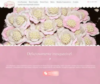 Lapassionedoces.com.br(Domínio) Screenshot