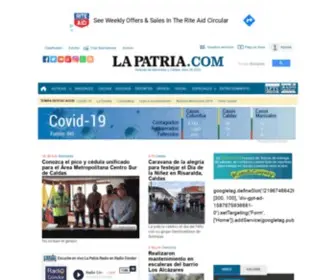 Lapatria.com(Periódico La Patria) Screenshot
