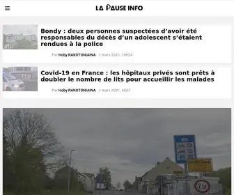 Lapauseinfo.fr(La Pause Info) Screenshot
