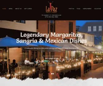 Lapazmex.com(La Paz Mexican Restaurant) Screenshot