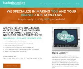 Lapbaby.com(Web & Graphic Design Company) Screenshot