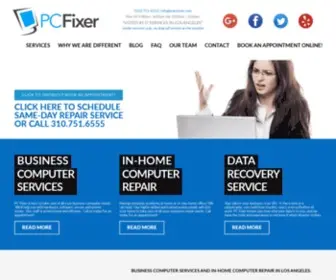 LapcFixer.com(Computer repair and laptop repair in Los Angeles) Screenshot