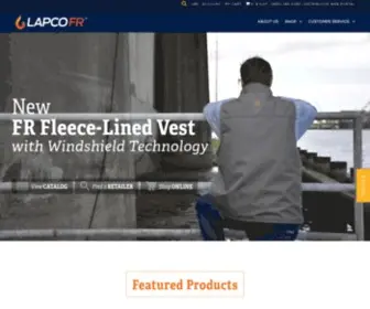 Lapco.com(LAPCO FR) Screenshot