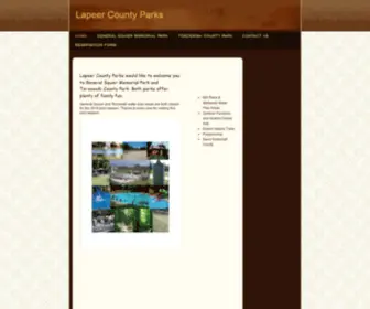 Lapeercountyparks.net(Lapeercountyparks) Screenshot