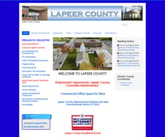 Lapeercountyweb.org(Lapeer County) Screenshot