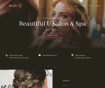 Lapeersalon.com(Beautiful U) Screenshot