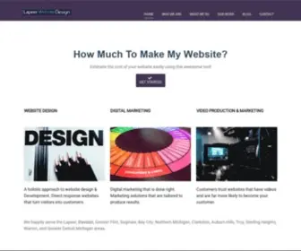 Lapeerwebsitedesign.com(Lapeer Website Design) Screenshot