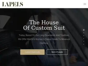 Lapelsbespoke.com(Bespoke) Screenshot