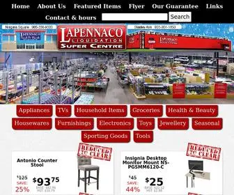 Lapennaco.com(Liquidator) Screenshot