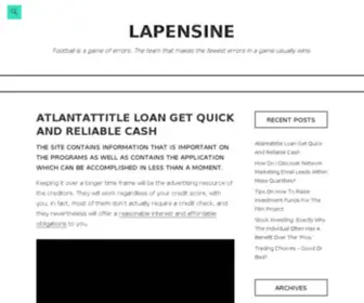 Lapensine.com(Lapensine) Screenshot