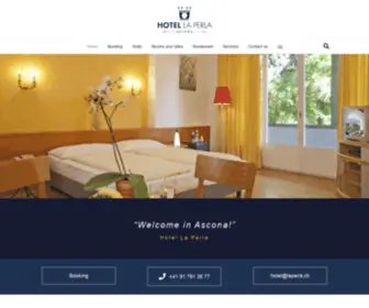 Laperla.ch(Hotel La Perla Ascona) Screenshot