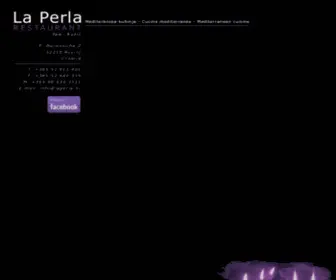 Laperla.hr(Restaurant La Perla Rovinj) Screenshot