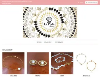 Laperlajoyeriasonline.com(La Perla Joyerías) Screenshot