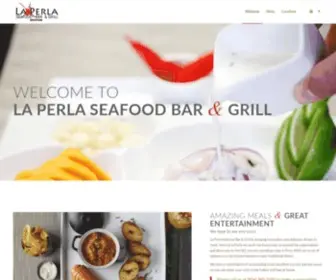 Laperlaweston.com(Peruvian Restaurant) Screenshot