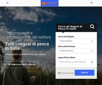 Lapesca.it(Tutti i negozi di pesca in Italia) Screenshot