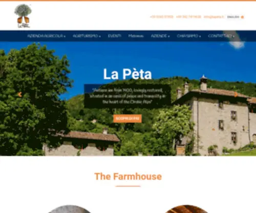 Lapeta.it(Agriturismo La Peta) Screenshot